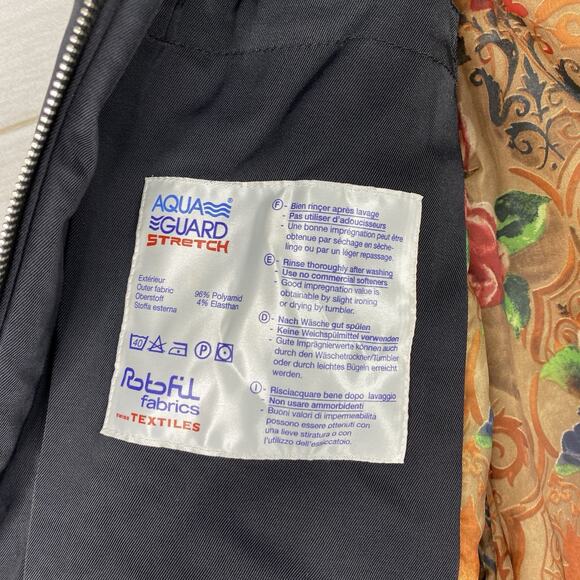 Marker Jacket Womens 12 Black Snow Full Zip Riding Aqua Guard Stretch Zip - Picture 10 of 13